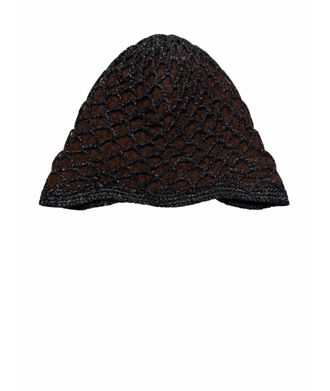 MAISON MARGIELA Коричневая шапка, фото 1