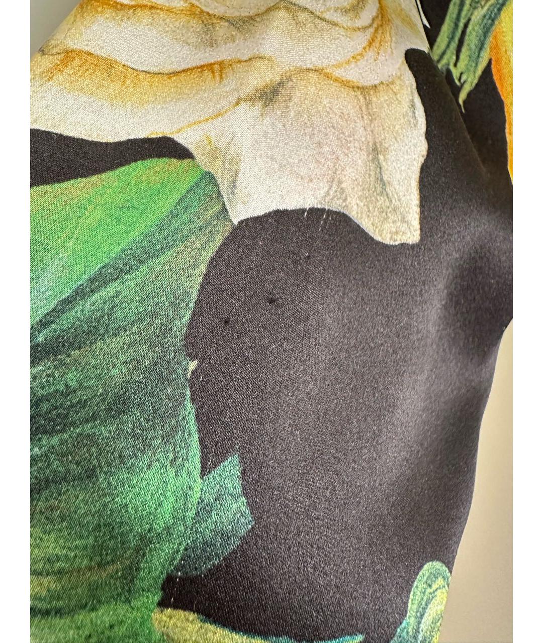 DOLCE&GABBANA Черное шелковое вечернее платье, фото 5