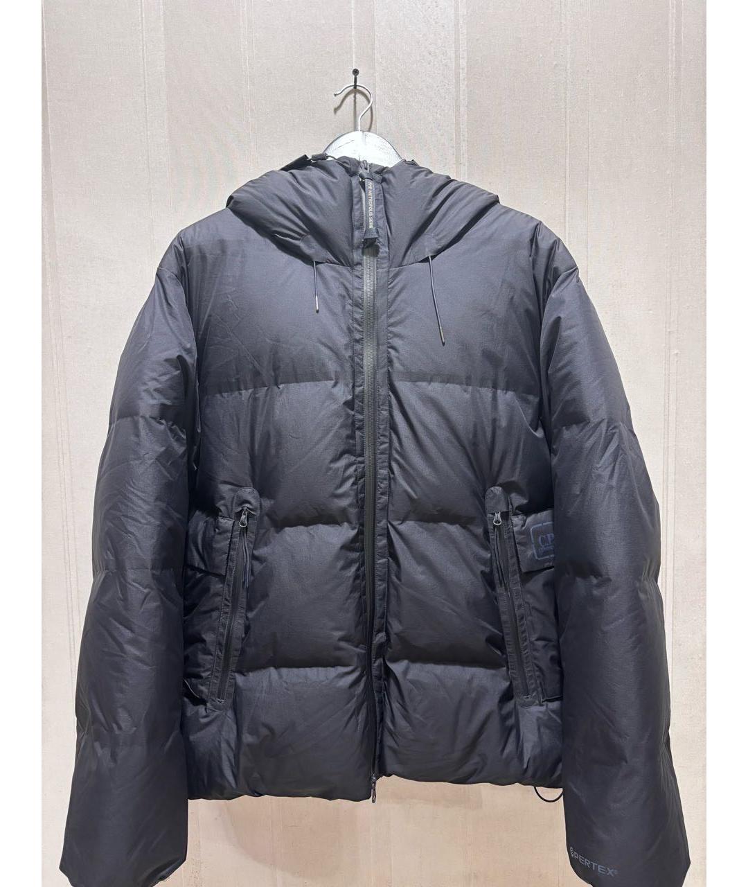 CP COMPANY Темно-синий полиамидовый пуховик, фото 8