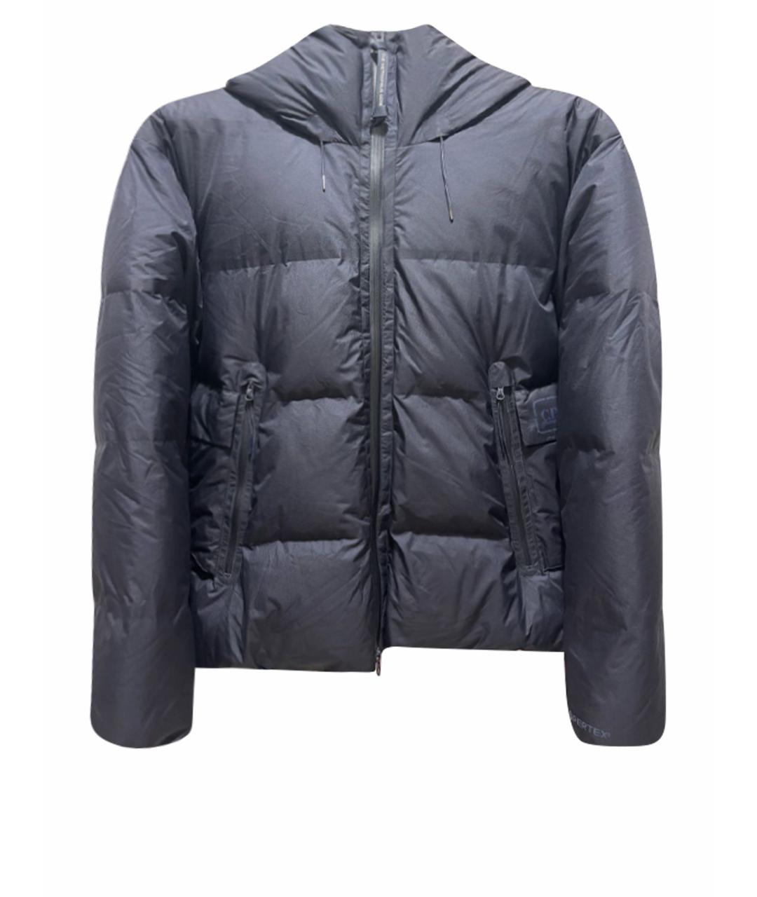 CP COMPANY Темно-синий полиамидовый пуховик, фото 1