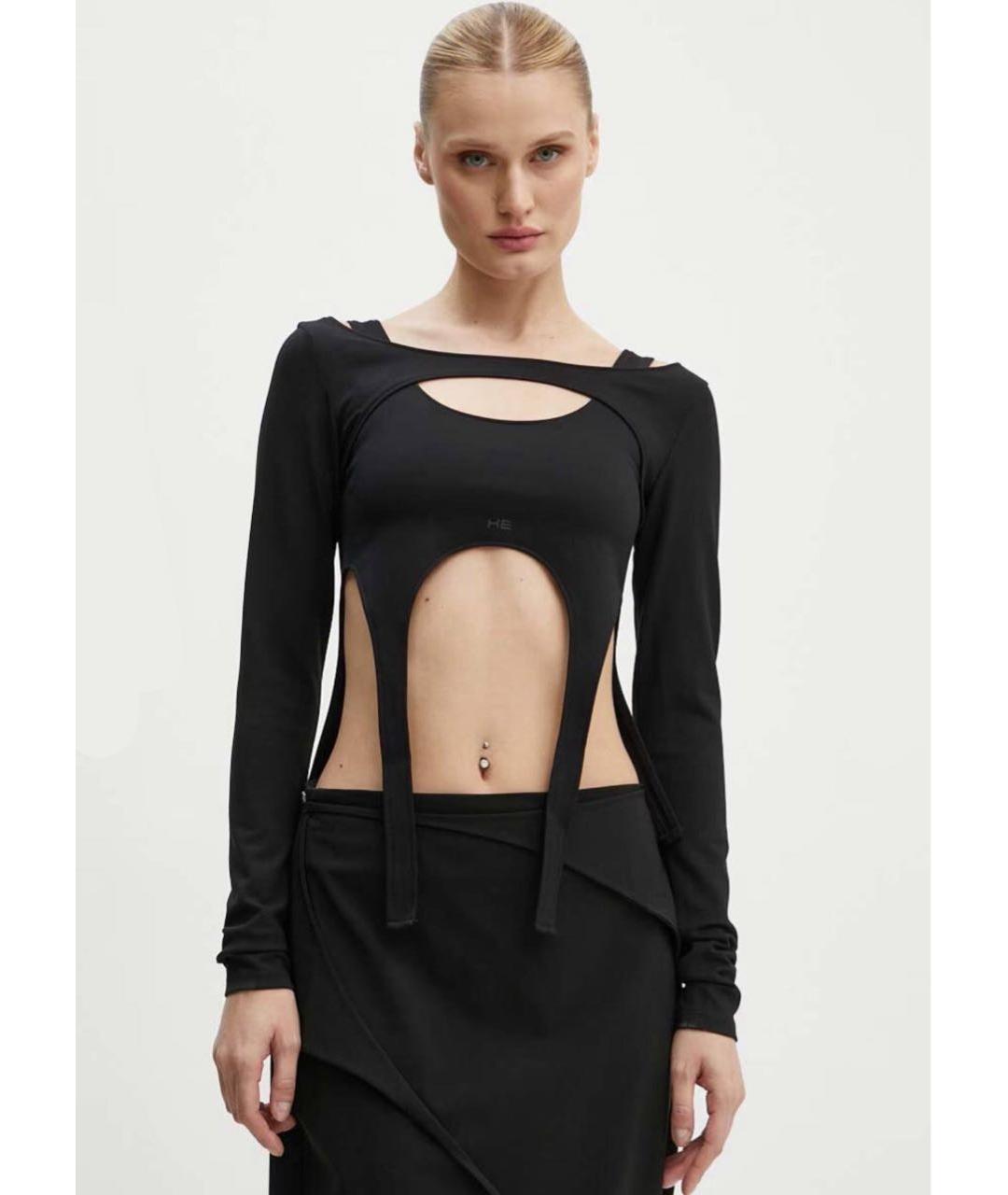 HELIOT EMIL Черная майка, фото 2