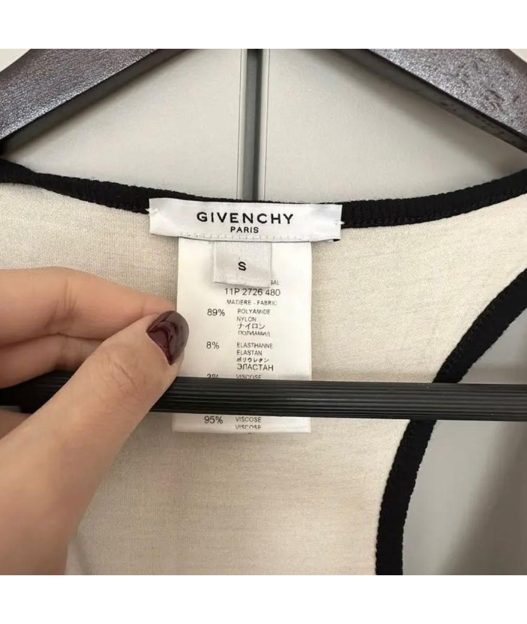 GIVENCHY Черное полиамидовое вечернее платье, фото 3