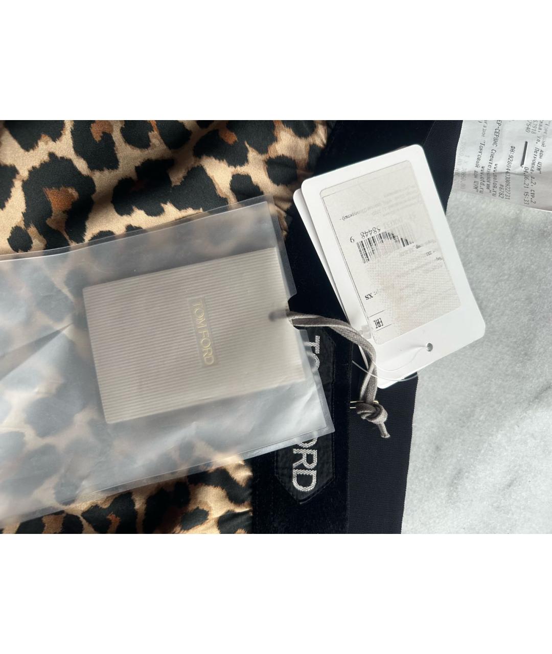 TOM FORD Коричневые шелковые шорты, фото 6