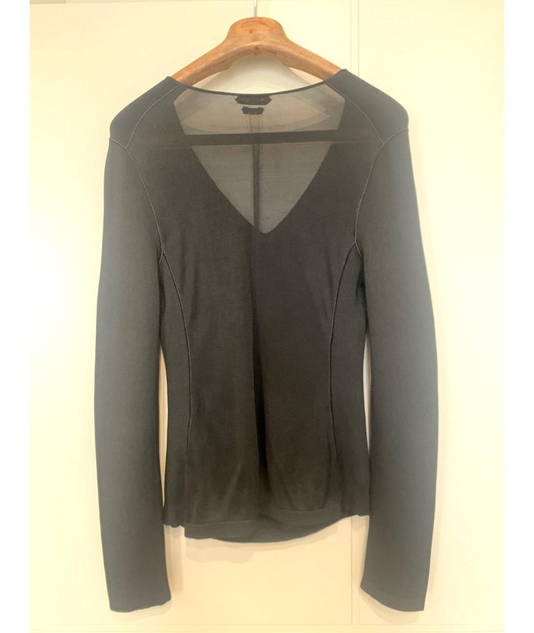 TOM FORD Черный полиамидовый джемпер / свитер, фото 2