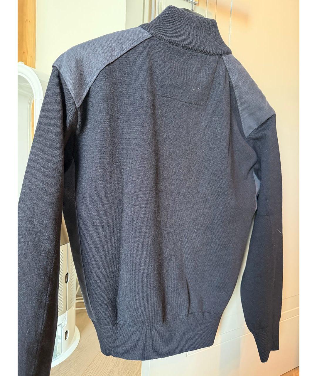 LORO PIANA Темно-синий кашемировый джемпер / свитер, фото 4