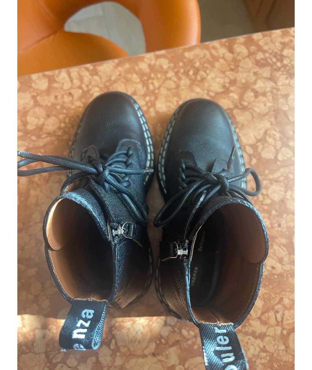 PROENZA SCHOULER Черные кожаные ботинки, фото 3