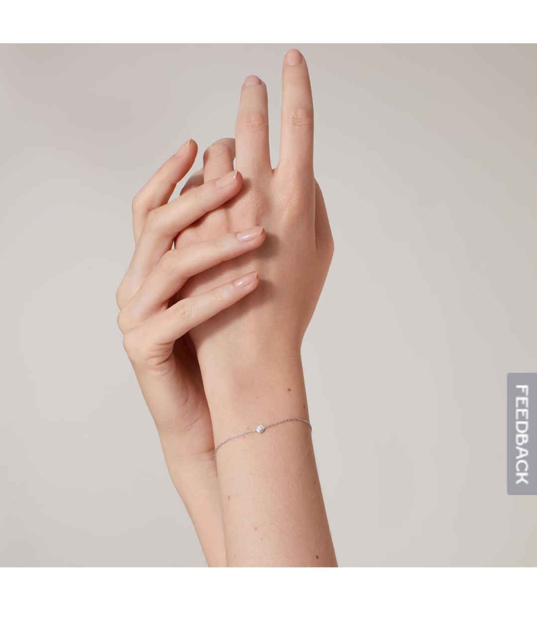 CARTIER Белый браслет из белого золота, фото 5