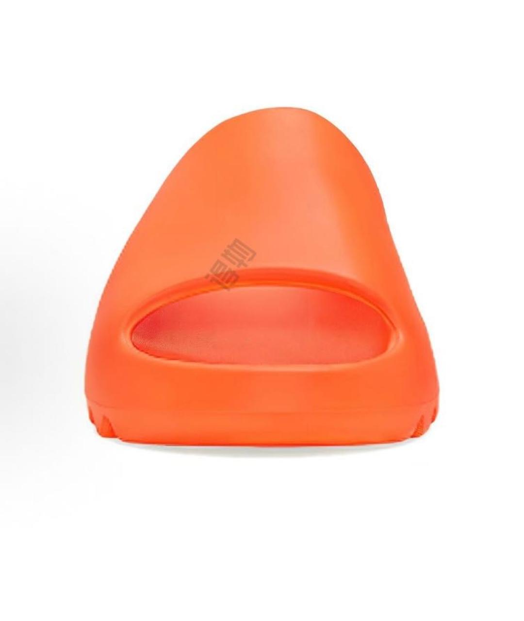 ADIDAS YEEZY Оранжевое резиновые шлепанцы, фото 3