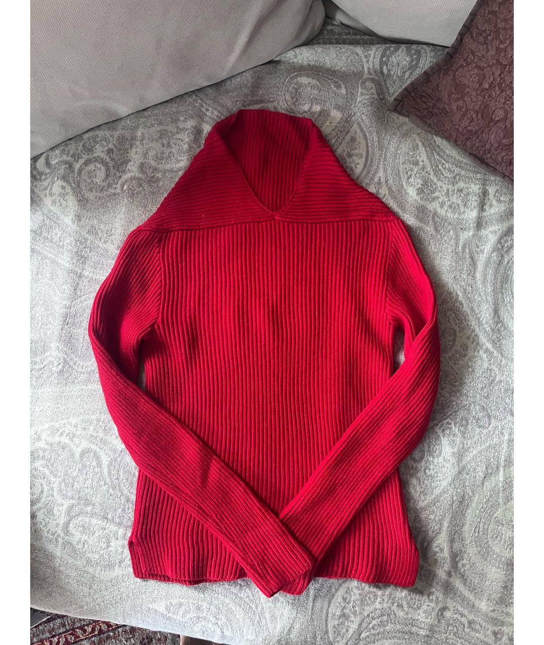 J.W.ANDERSON Красный шерстяной джемпер / свитер, фото 3