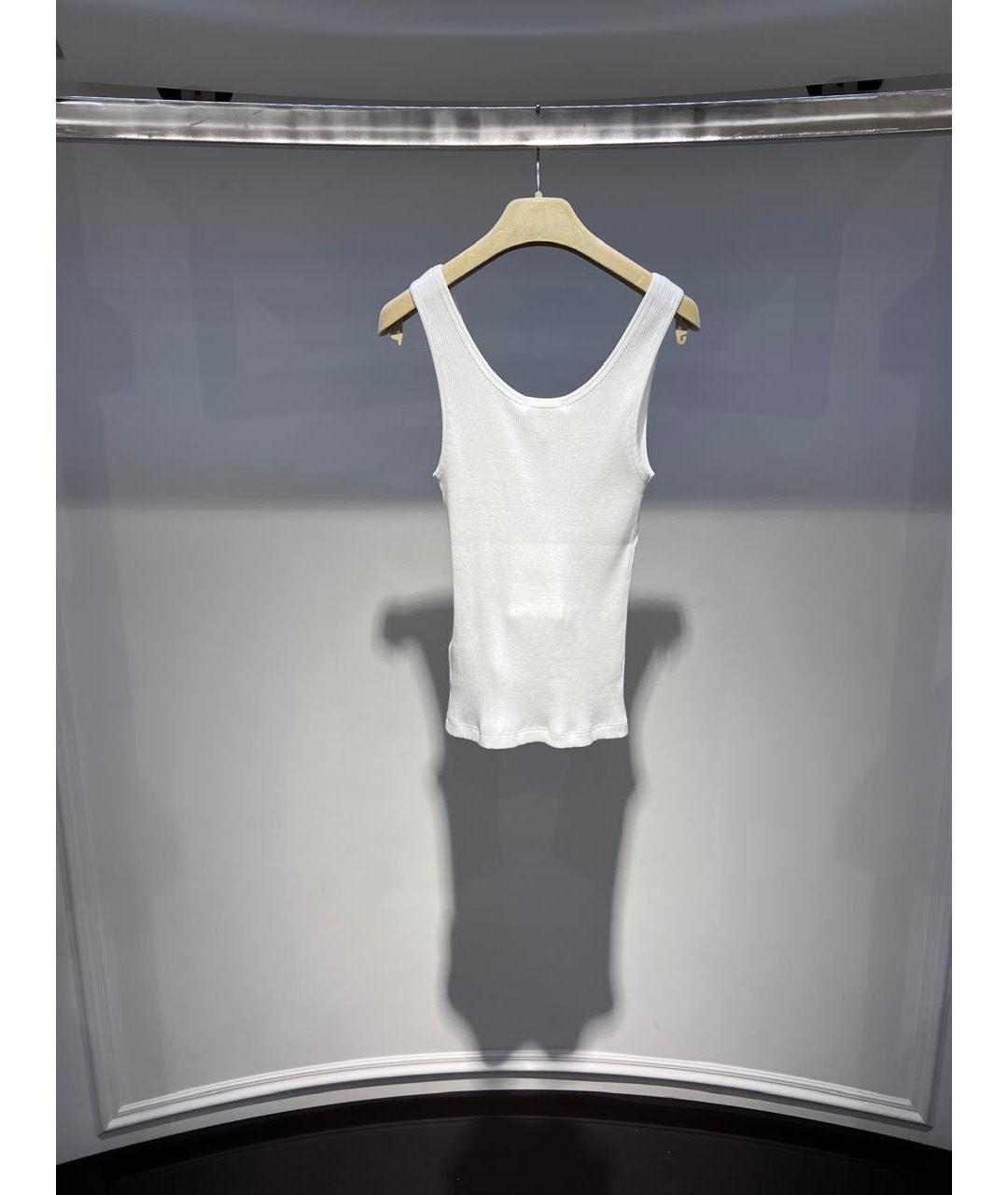 CHLOE Белая хлопковая майка, фото 3