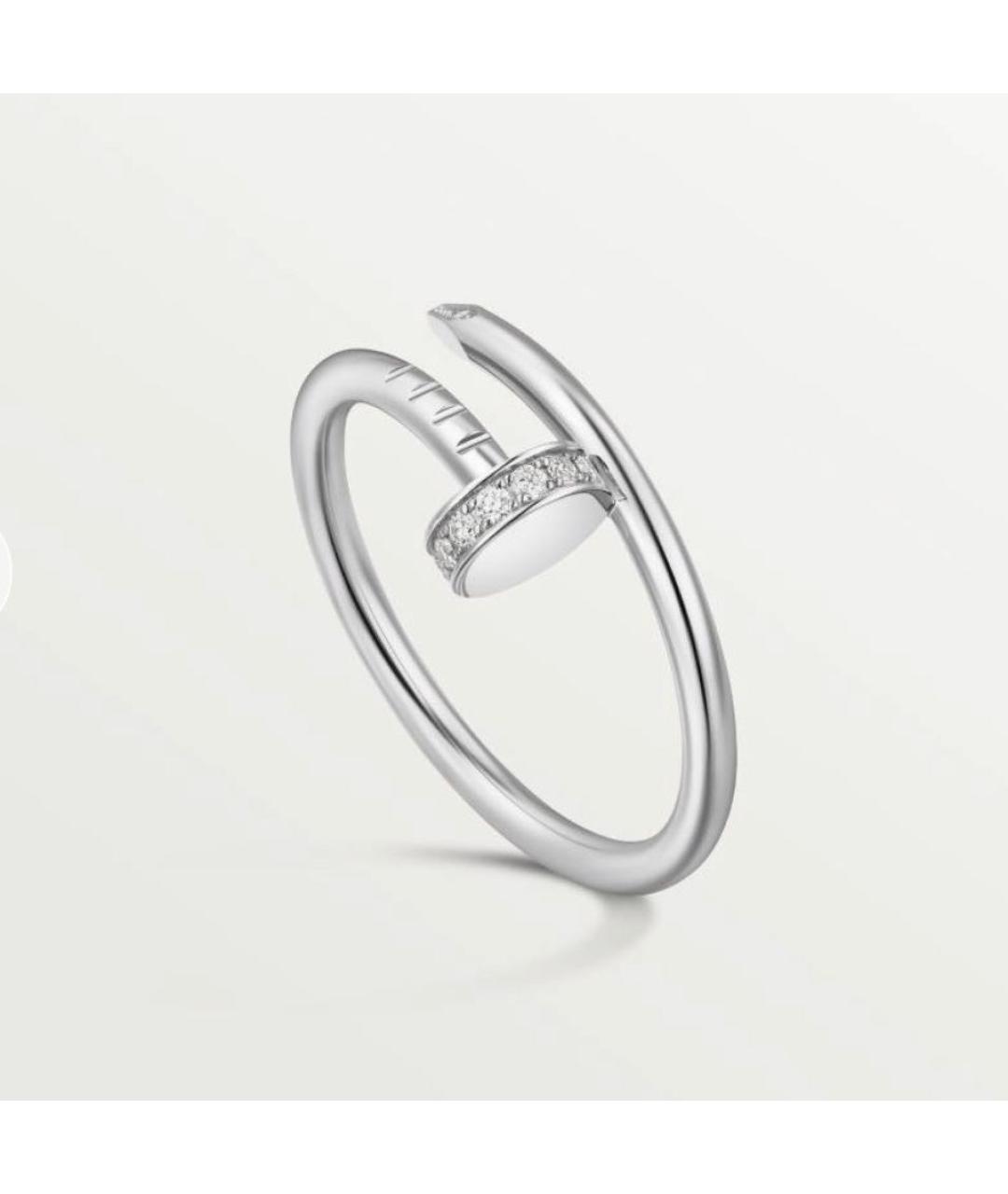 CARTIER Белое кольцо из белого золота, фото 8