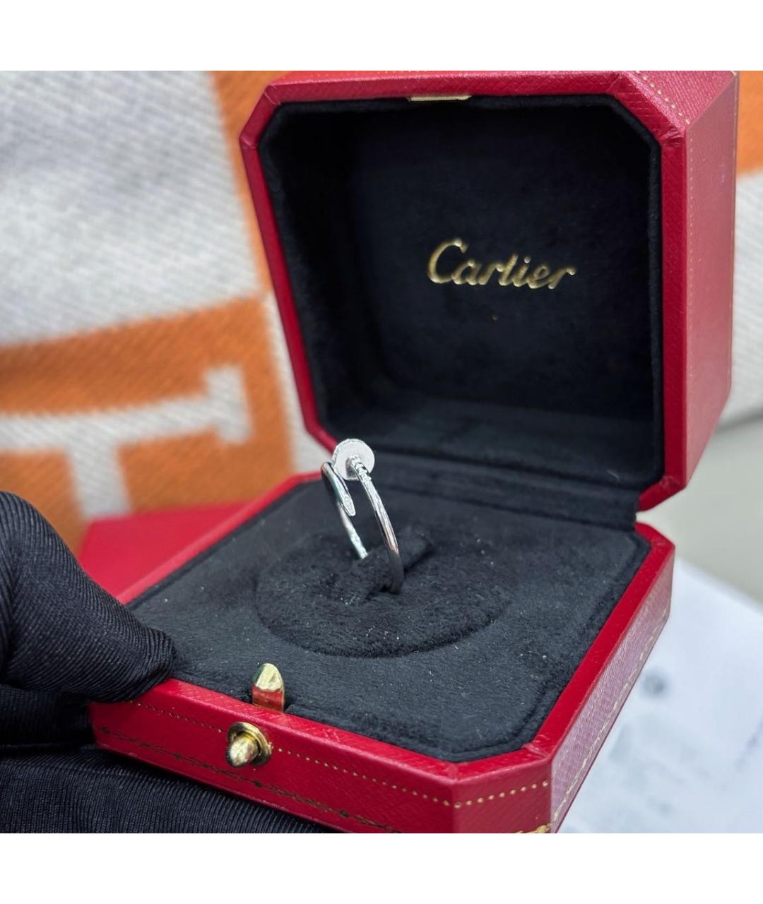 CARTIER Белое кольцо из белого золота, фото 7