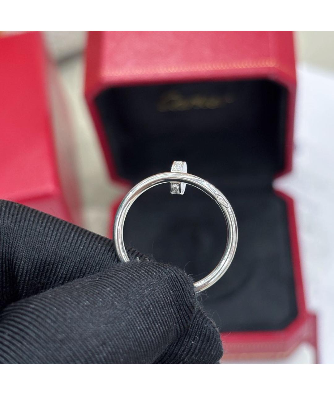 CARTIER Белое кольцо из белого золота, фото 6