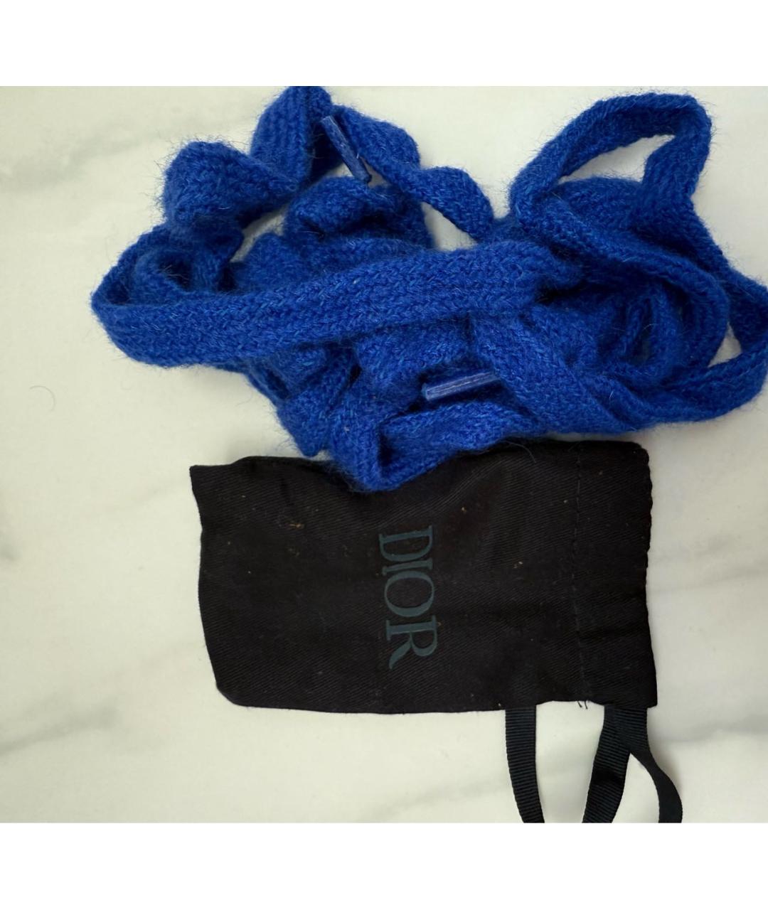 CHRISTIAN DIOR Коричневые замшевые низкие кроссовки / кеды, фото 7