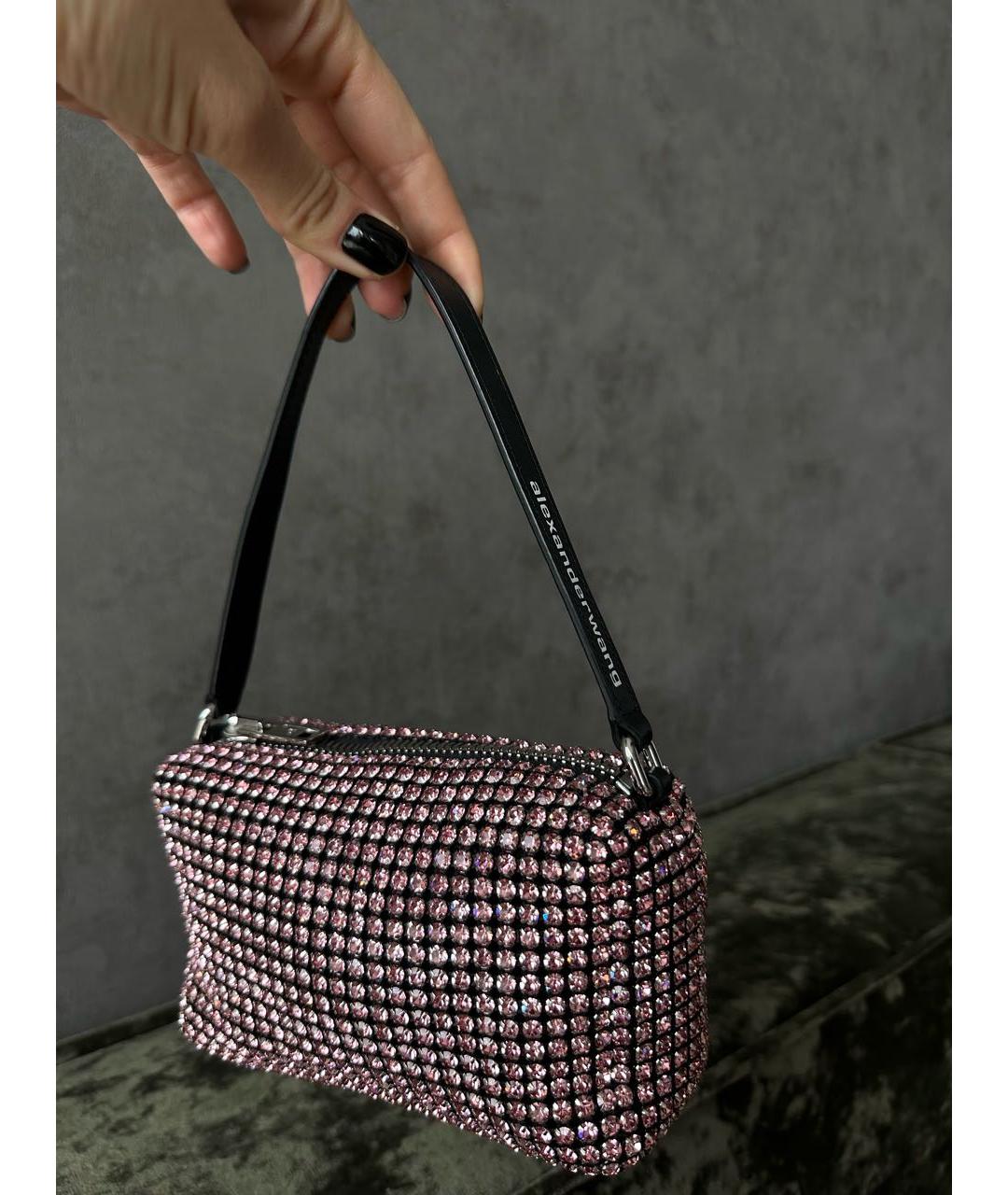 ALEXANDER WANG Розовая сумка с короткими ручками, фото 8