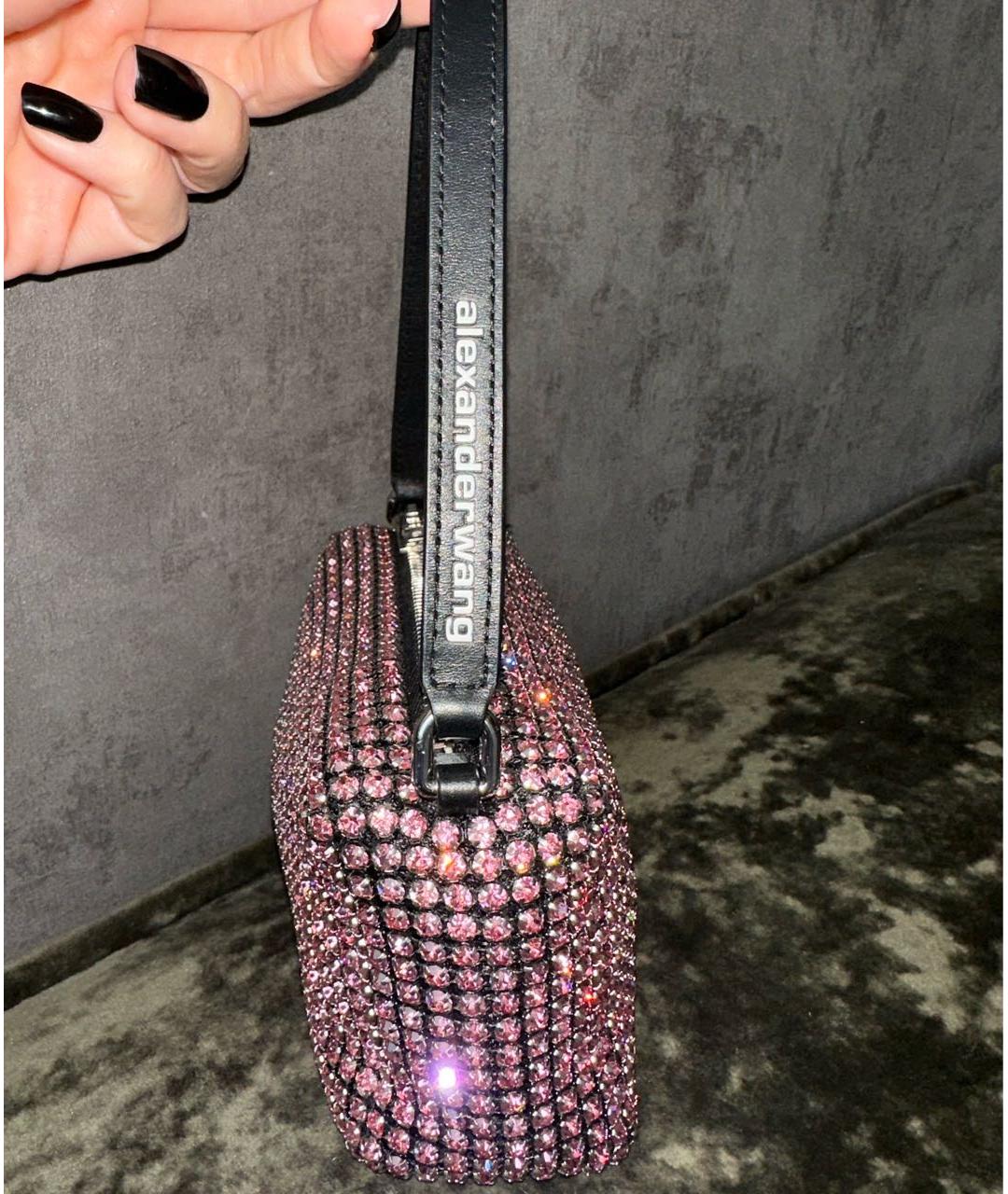 ALEXANDER WANG Розовая сумка с короткими ручками, фото 7