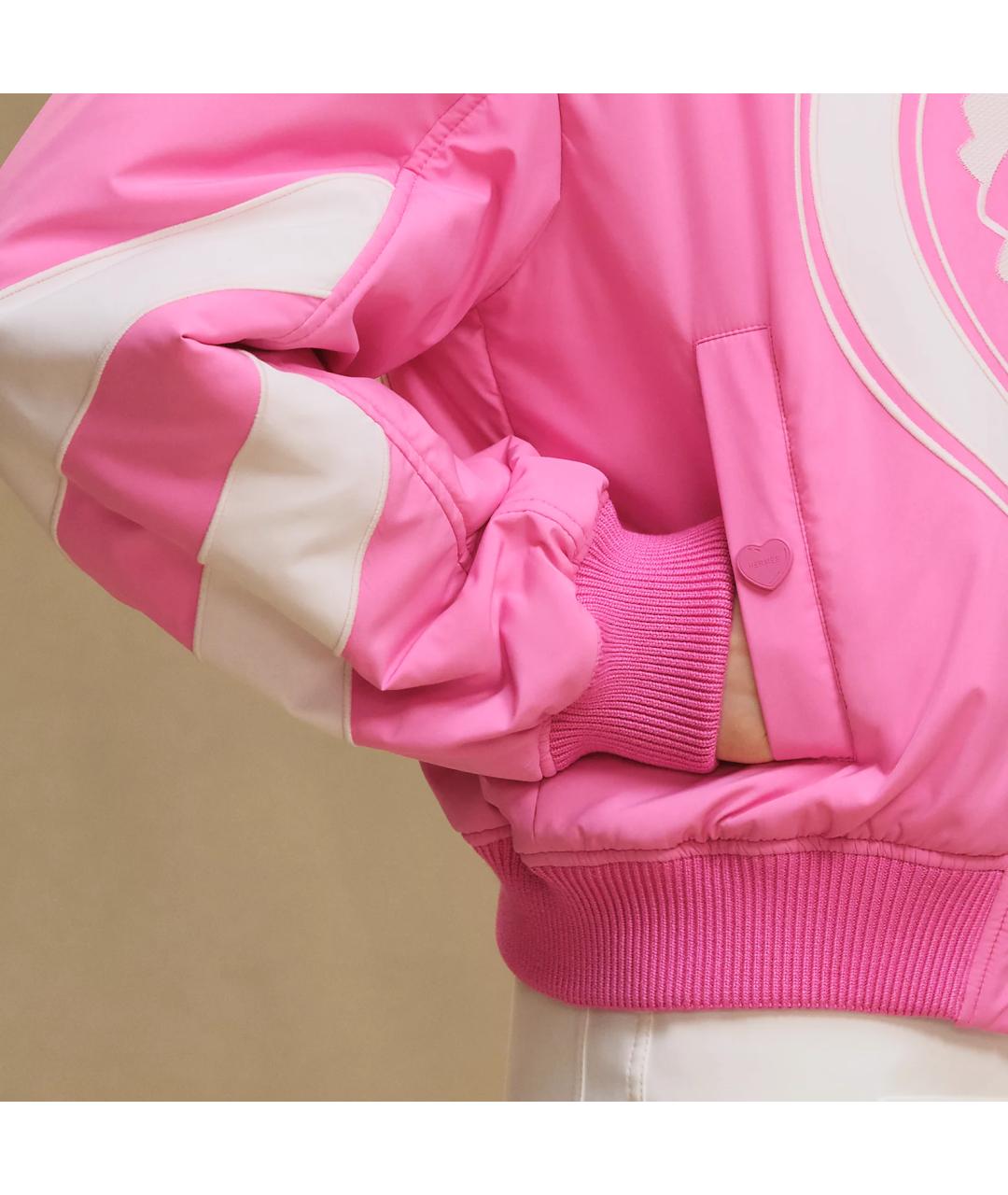 HERMES Белая полиэстеровая куртка, фото 7