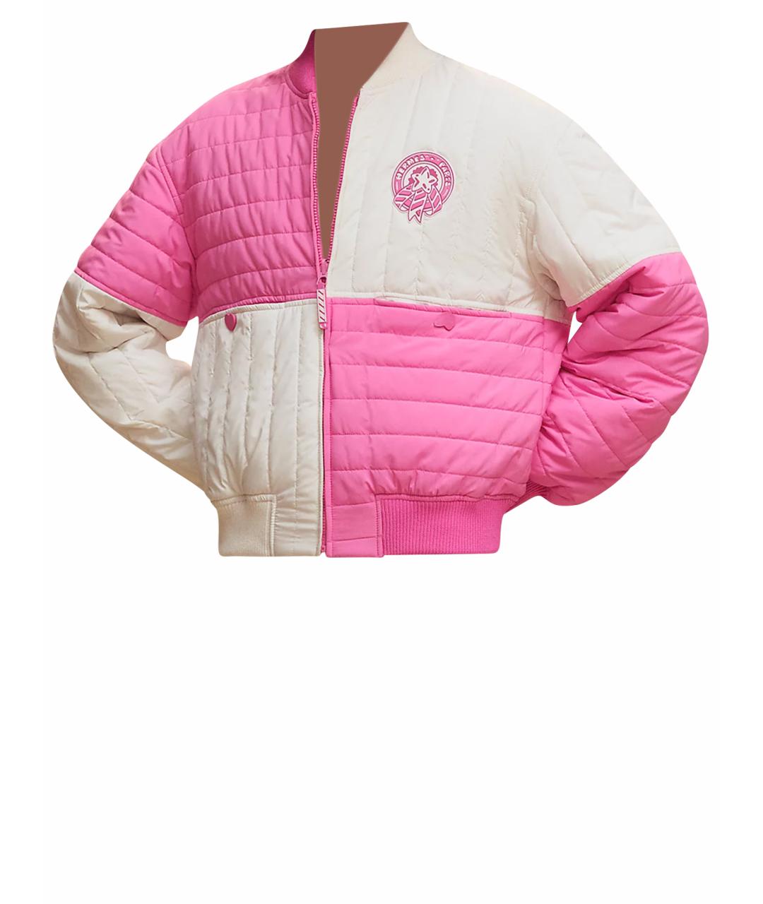 HERMES Белая полиэстеровая куртка, фото 1