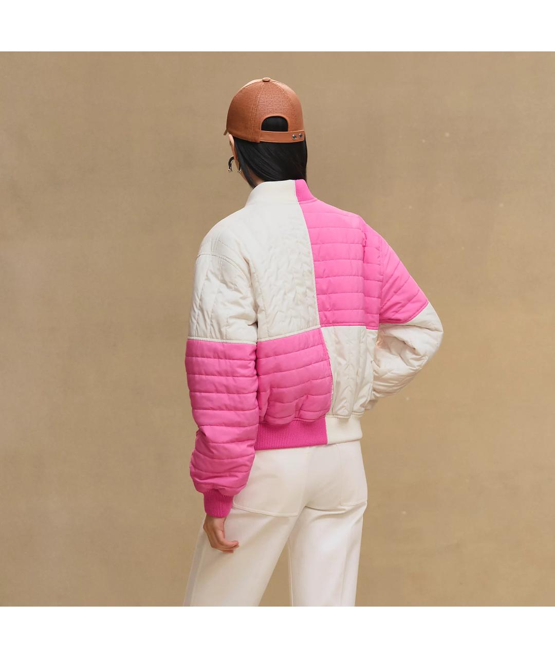 HERMES Белая полиэстеровая куртка, фото 3