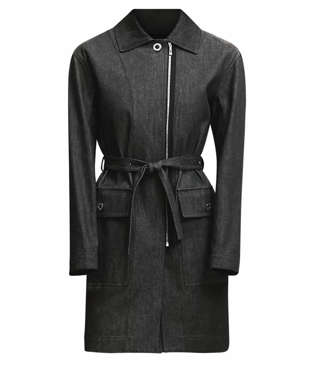 HERMES Черная хлопковая куртка, фото 1