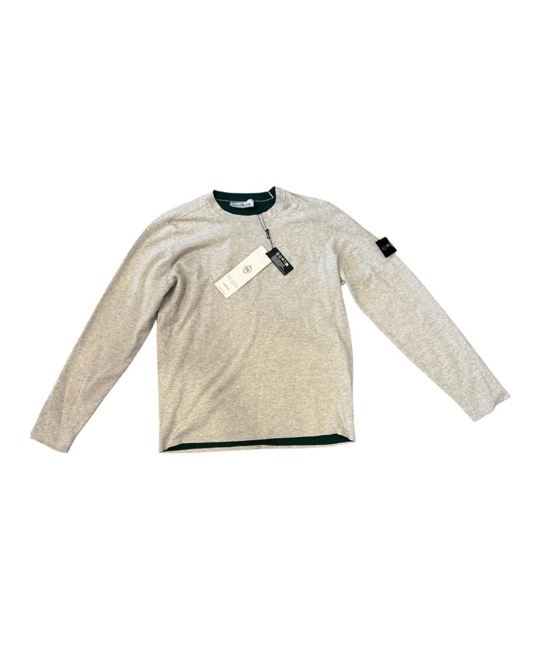 STONE ISLAND Зеленый джемпер / свитер, фото 2