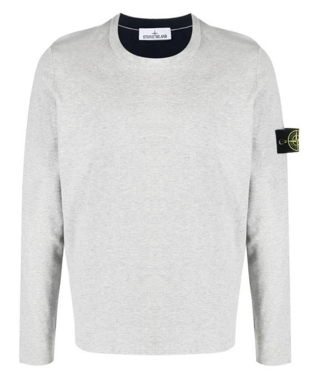 STONE ISLAND Зеленый джемпер / свитер, фото 1