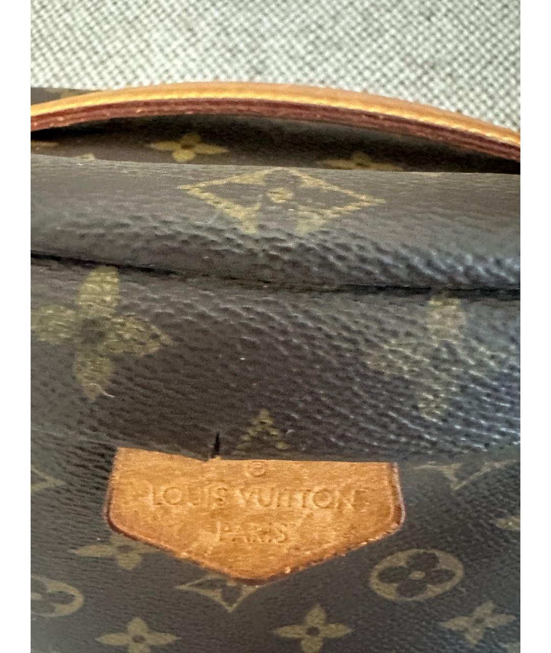 LOUIS VUITTON Коричневая поясная сумка, фото 7