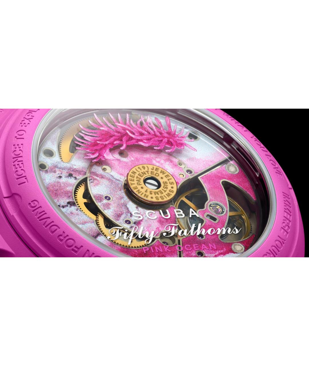 Swatch Розовые керамические часы, фото 5