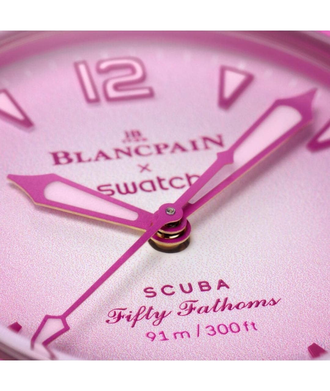 Swatch Розовые керамические часы, фото 6