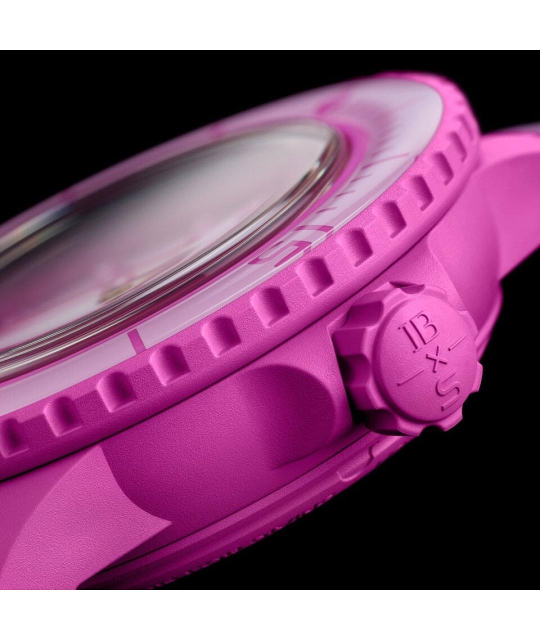 Swatch Розовые керамические часы, фото 4