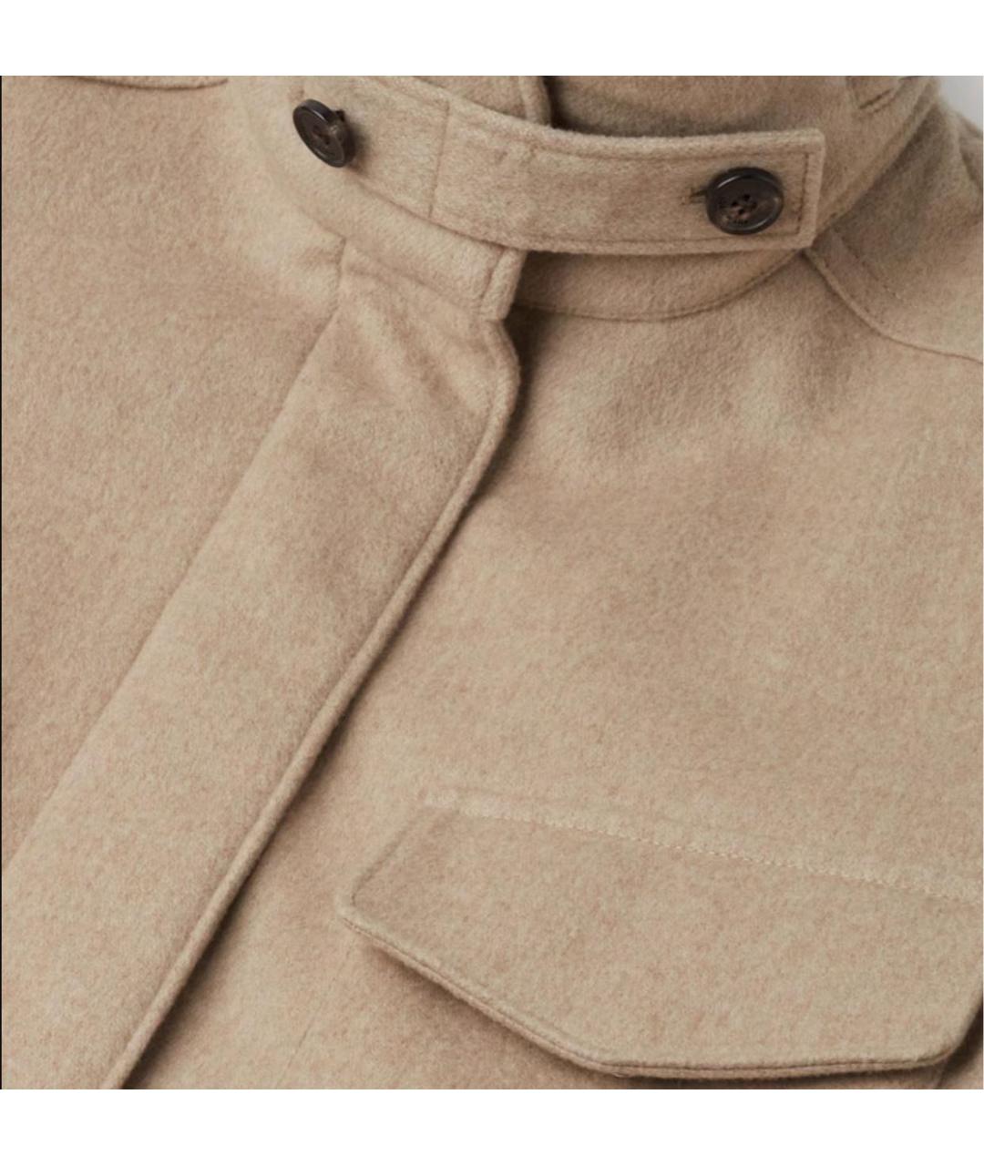 LORO PIANA Бежевая кашемировая куртка, фото 3