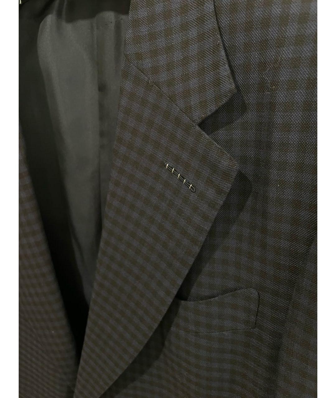 TOM FORD Темно-синий шерстяной пиджак, фото 4