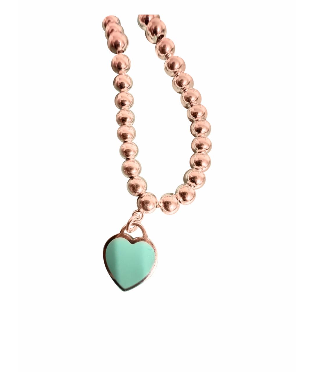 TIFFANY&CO Бирюзовый серебряный браслет, фото 1