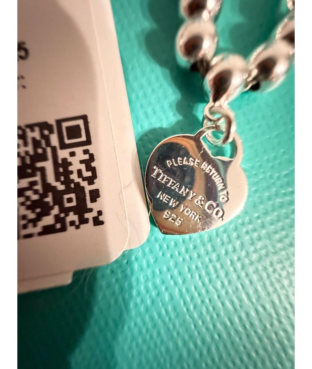 TIFFANY&CO Бирюзовый серебряный браслет, фото 3