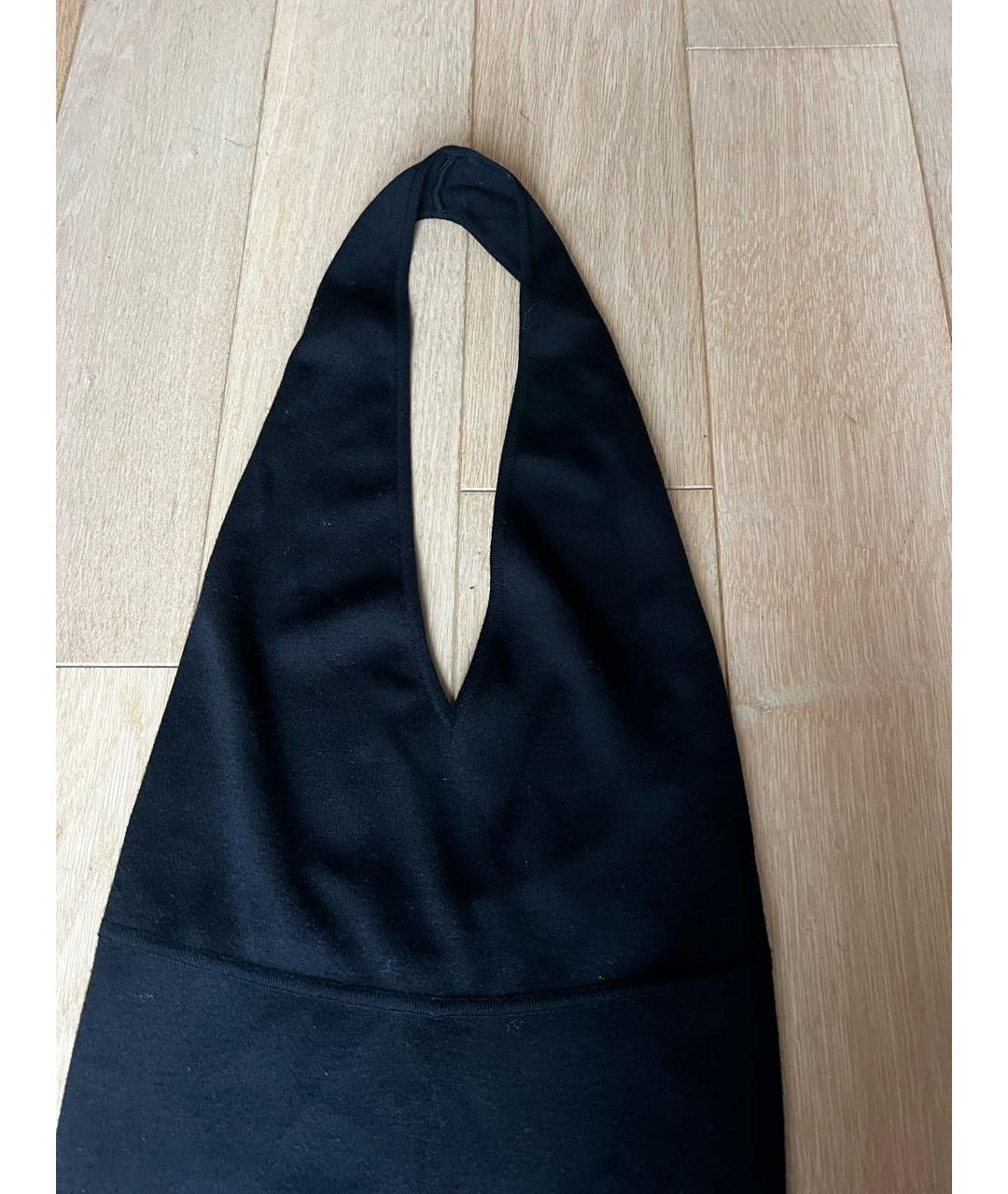 SAINT LAURENT Черный шерстяной комбинезон, фото 3