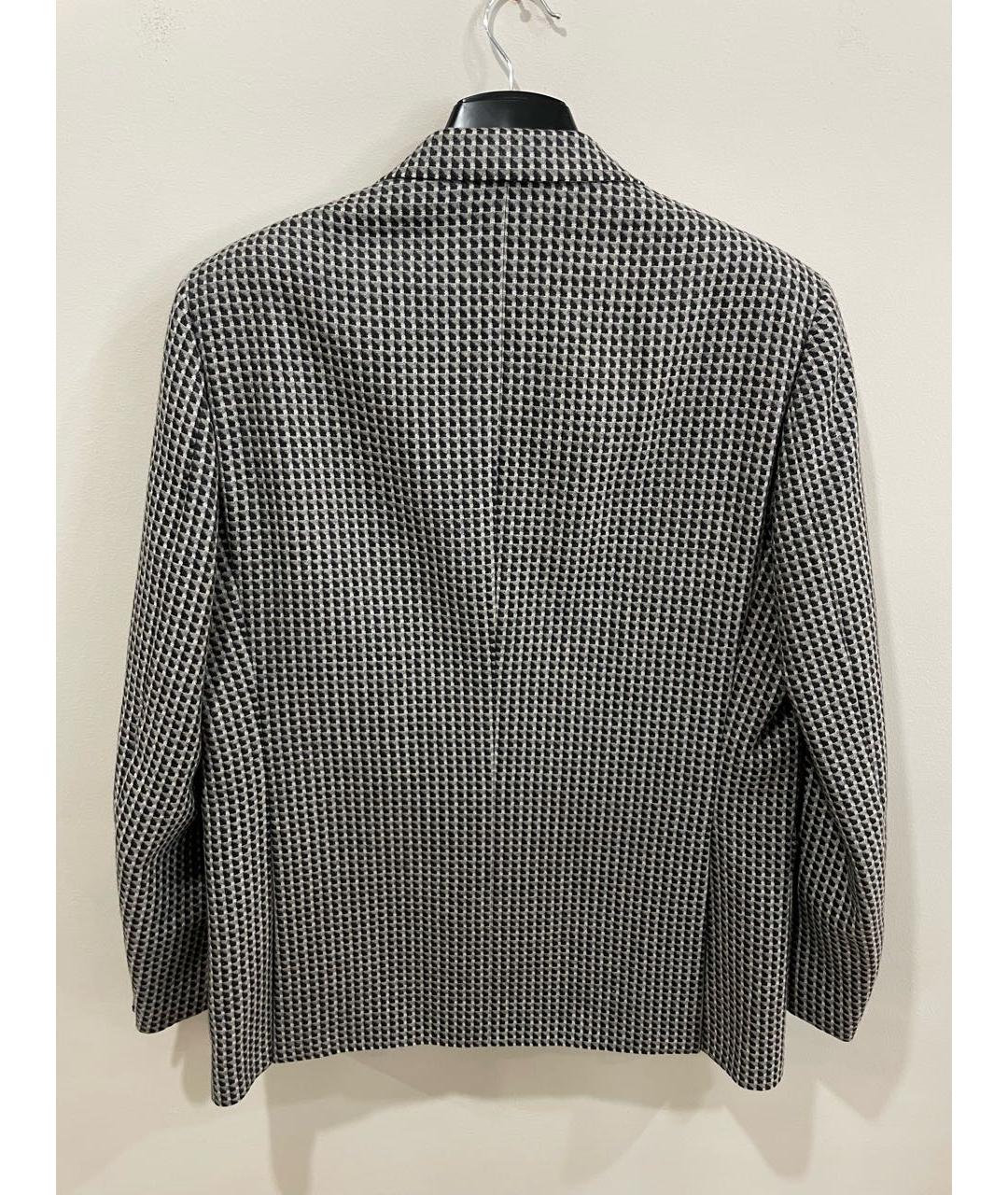 BRIONI Серый кашемировый пиджак, фото 2