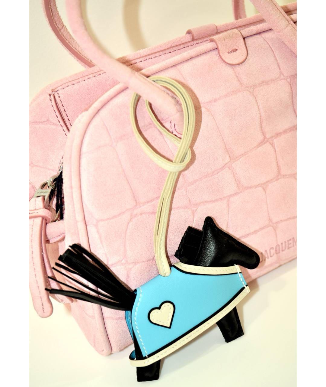 HERMES Черный брелок, фото 5