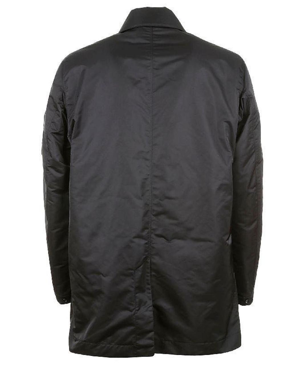 STONE ISLAND Черная полиамидовая куртка, фото 2