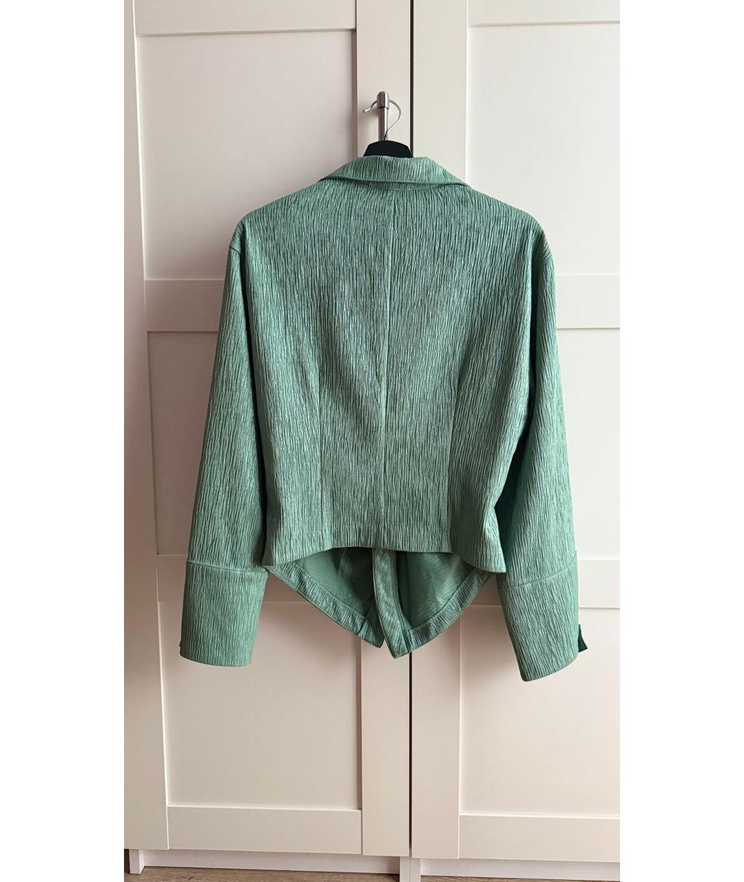NANUSHKA Зеленая вискозная блузы, фото 2