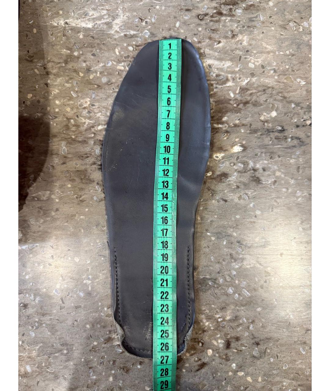 CHRISTIAN DIOR Черные кожаные лоферы, фото 8