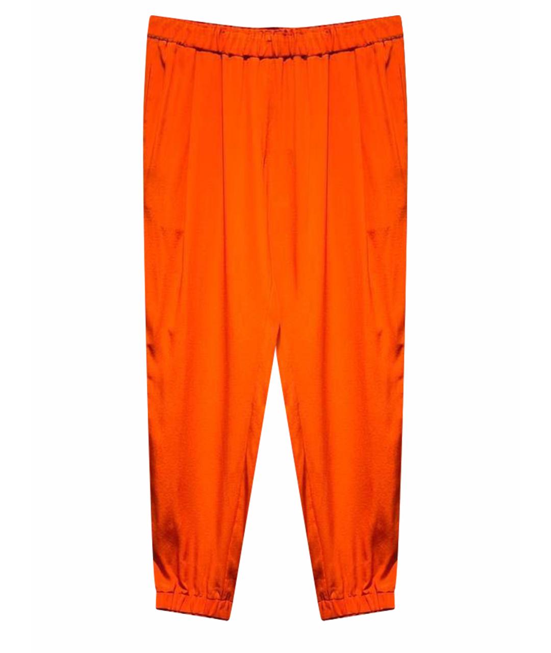 FENDI Оранжевое брюки узкие, фото 1
