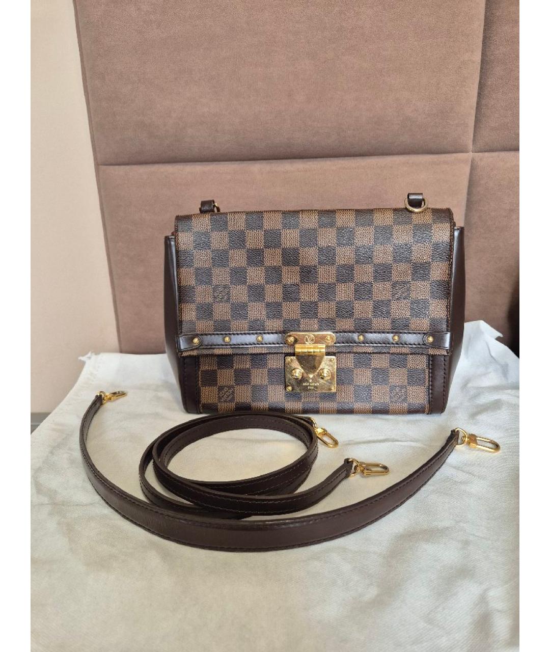 LOUIS VUITTON Коричневая сумка через плечо, фото 10