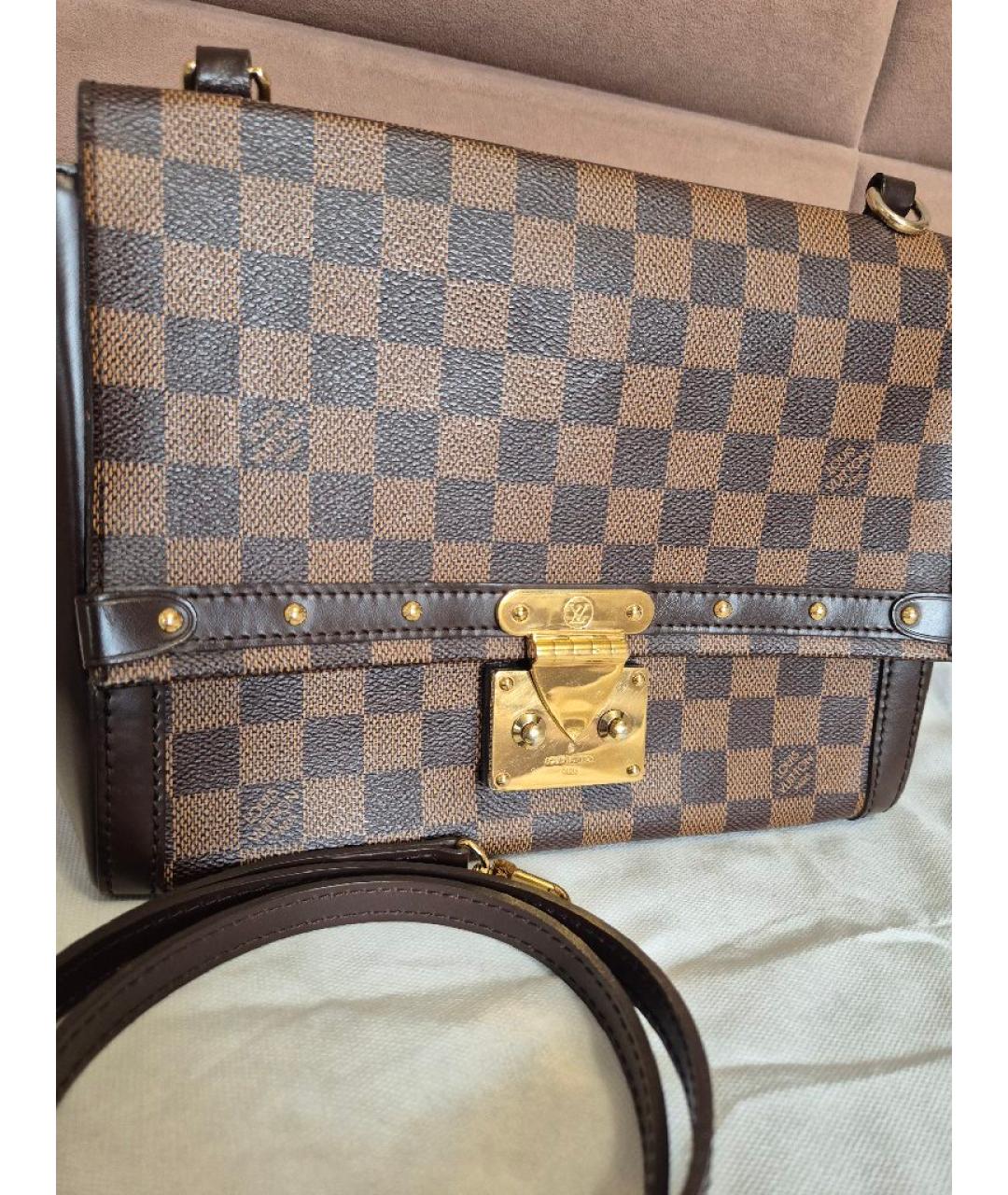 LOUIS VUITTON Коричневая сумка через плечо, фото 2