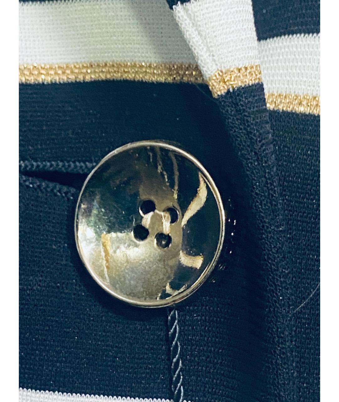 ESCADA Темно-синий вискозный костюм с брюками, фото 3