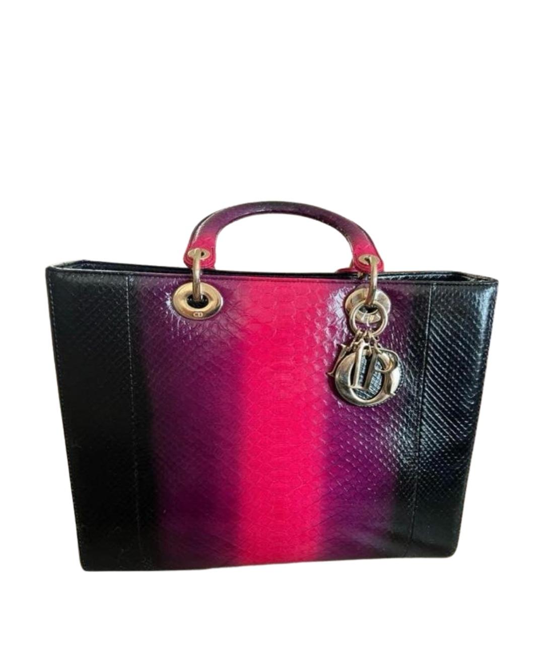 CHRISTIAN DIOR Мульти сумка тоут из экзотической кожи, фото 1