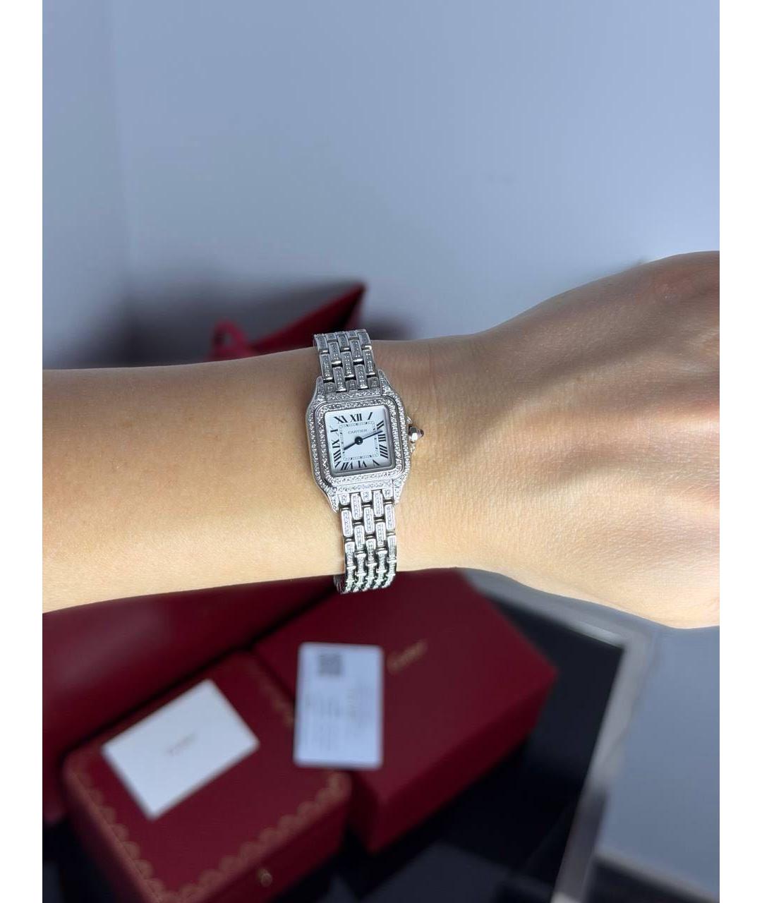 CARTIER Серебряные часы, фото 3