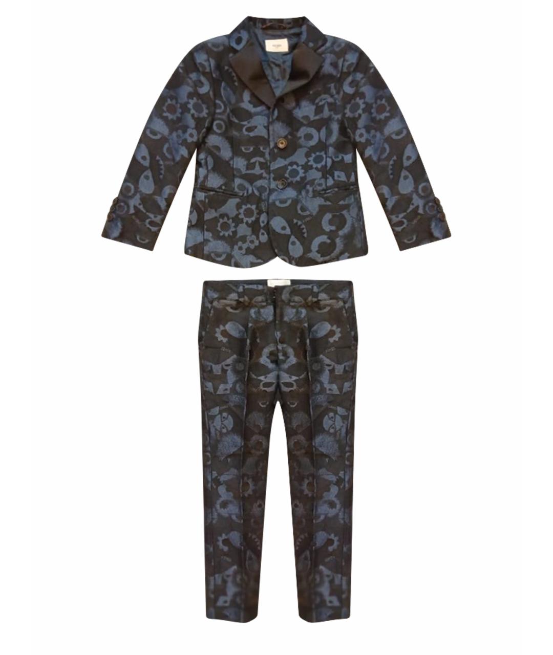 FENDI Синий полиэстеровый комплект, фото 1