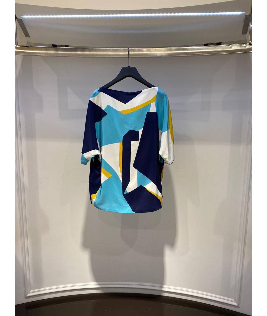 FENDI Мульти футболка, фото 2