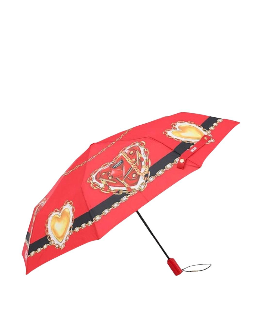 MOSCHINO Красный зонт, фото 1