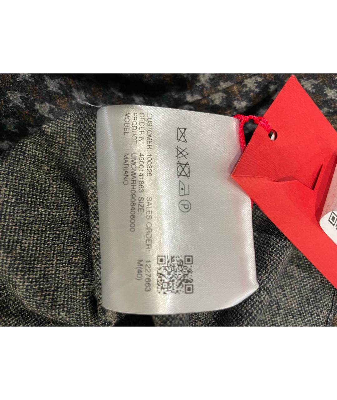 KITON Коричневая хлопковая кэжуал рубашка, фото 5